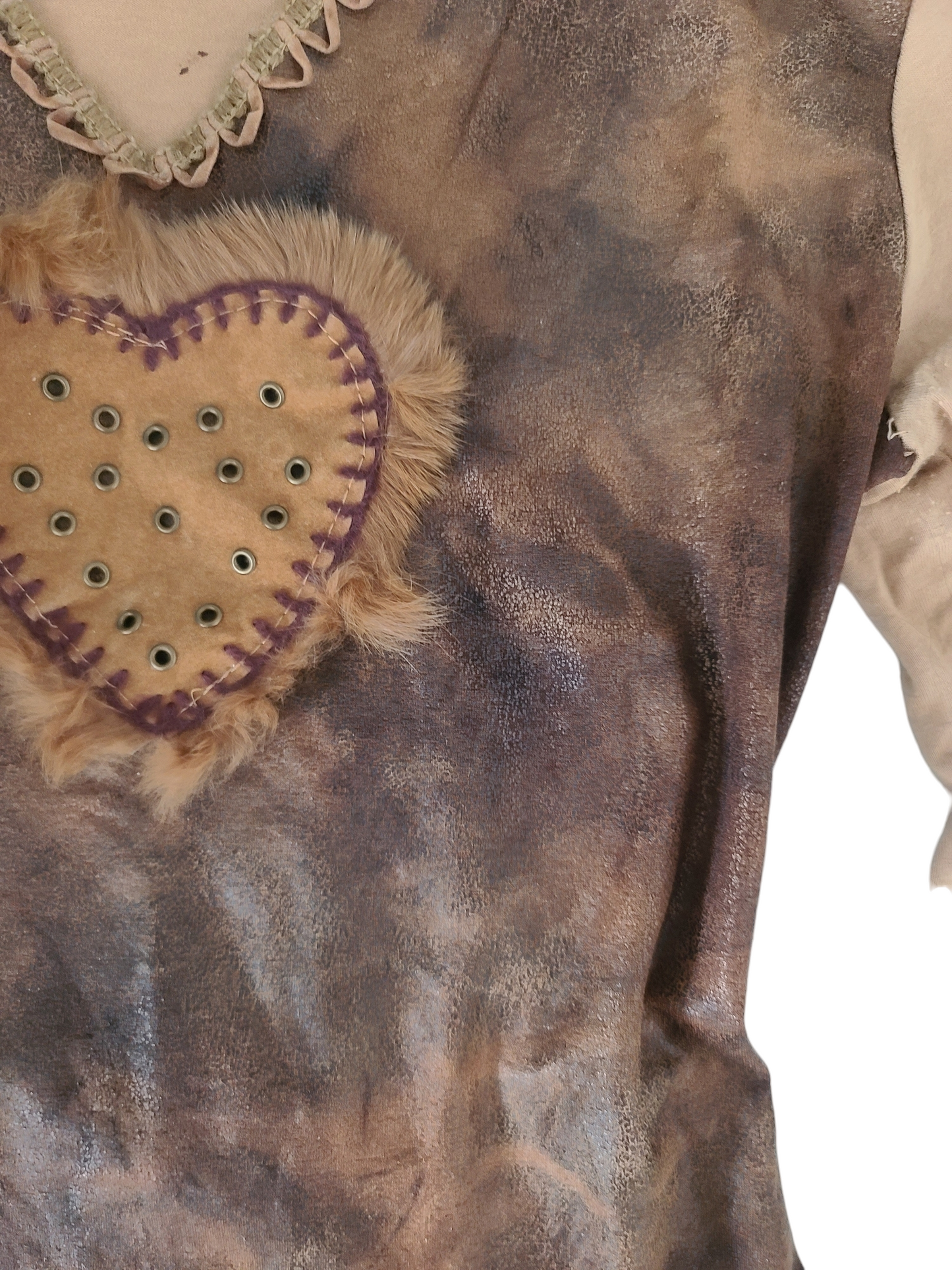 90s vintage flirty grunge top