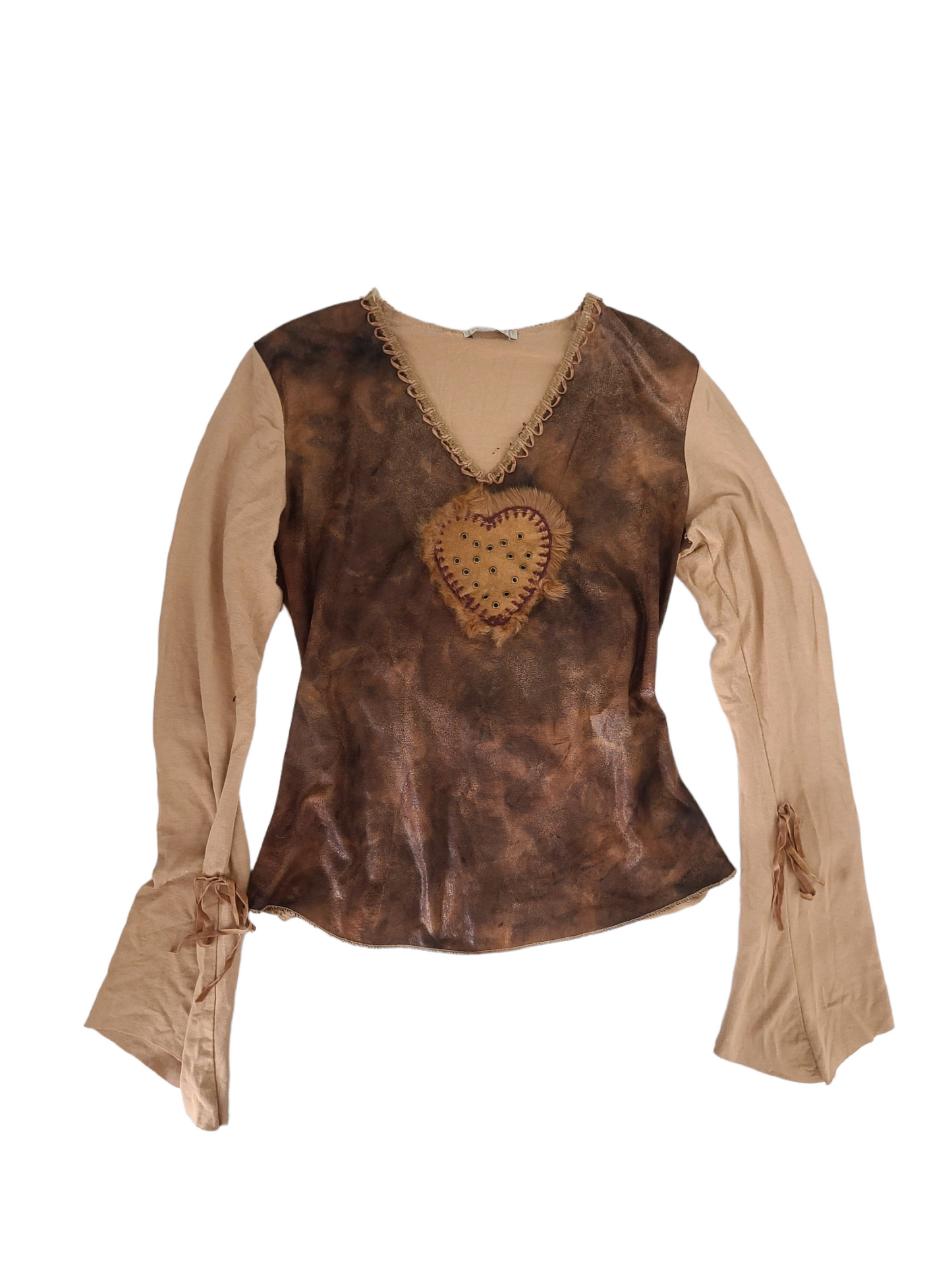 90s vintage flirty grunge top