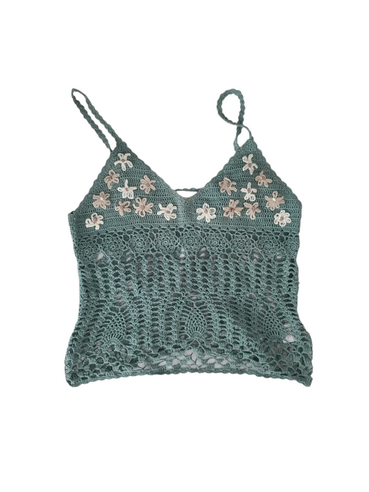 Y2k crochet summer top