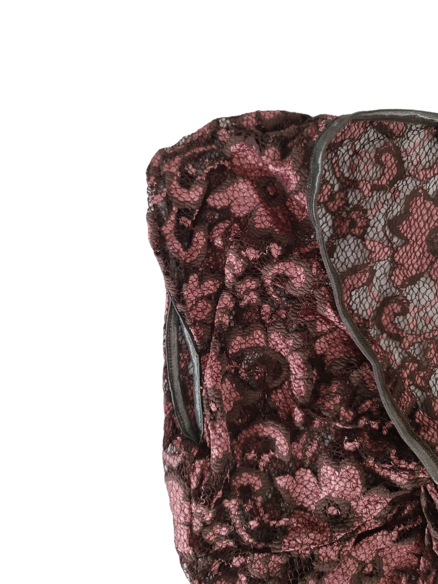 Y2k flirty lace top