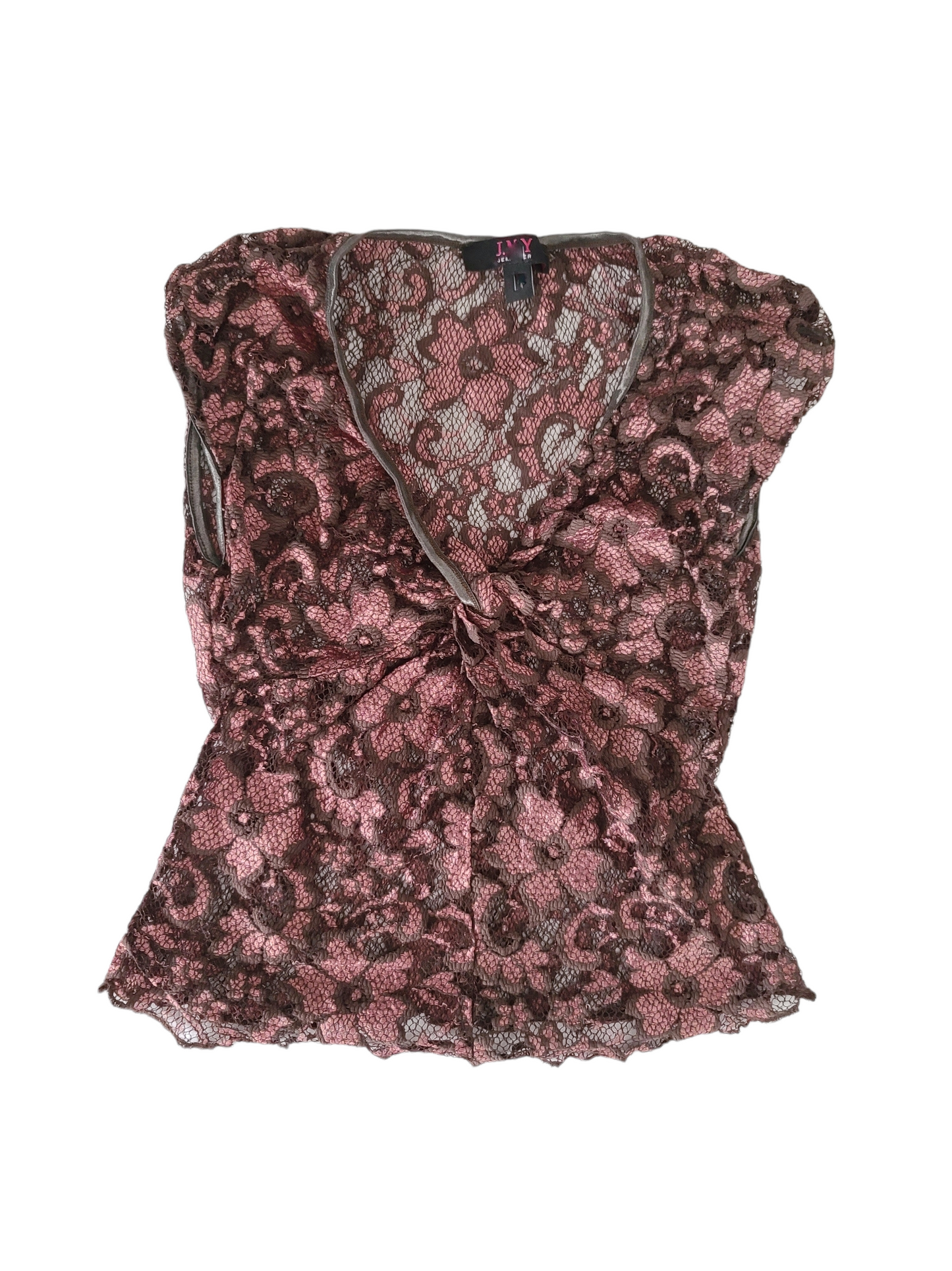 Y2k coquette lace top