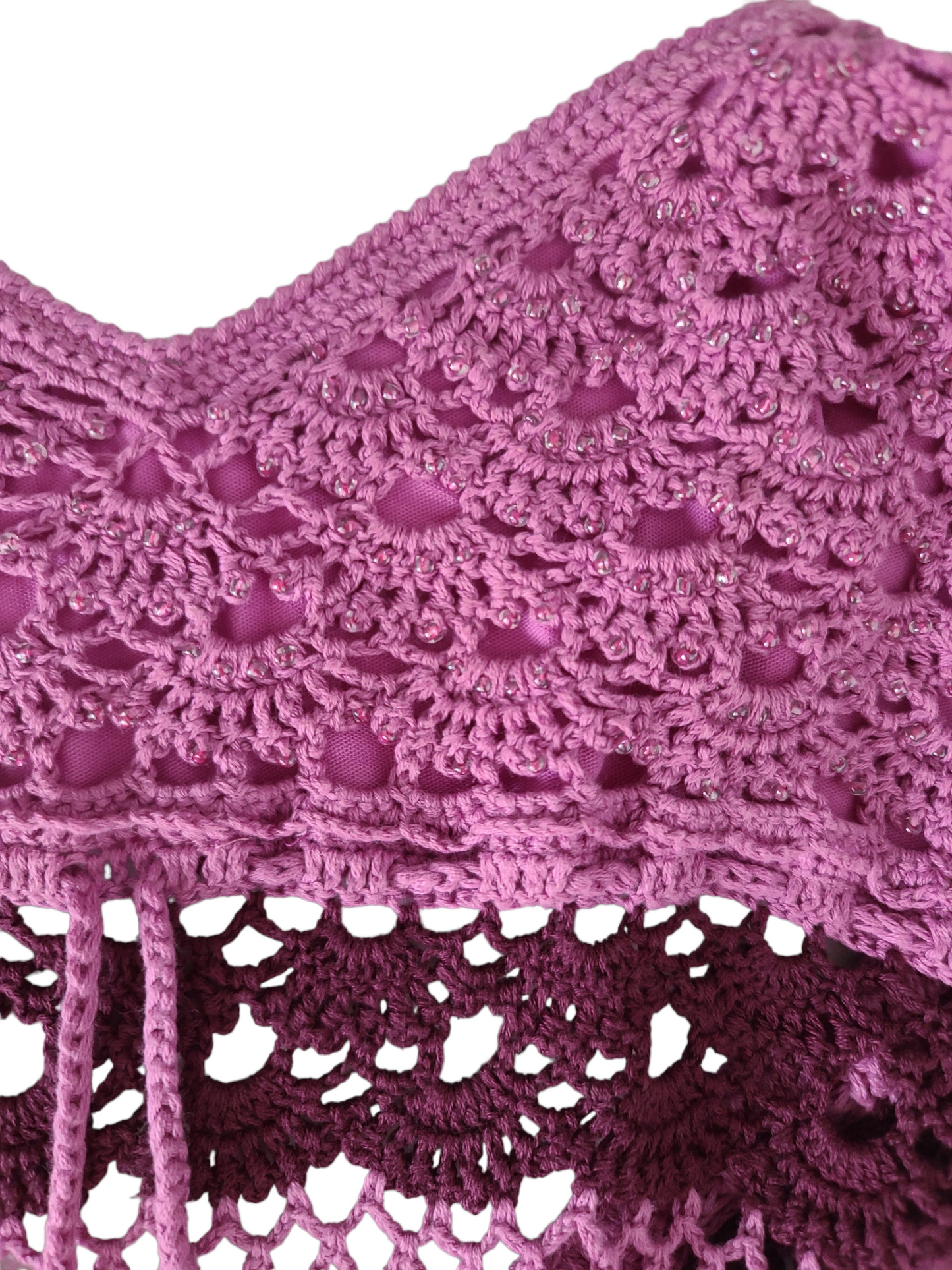 Y2k crochet fairy backless top - zimfriperie
