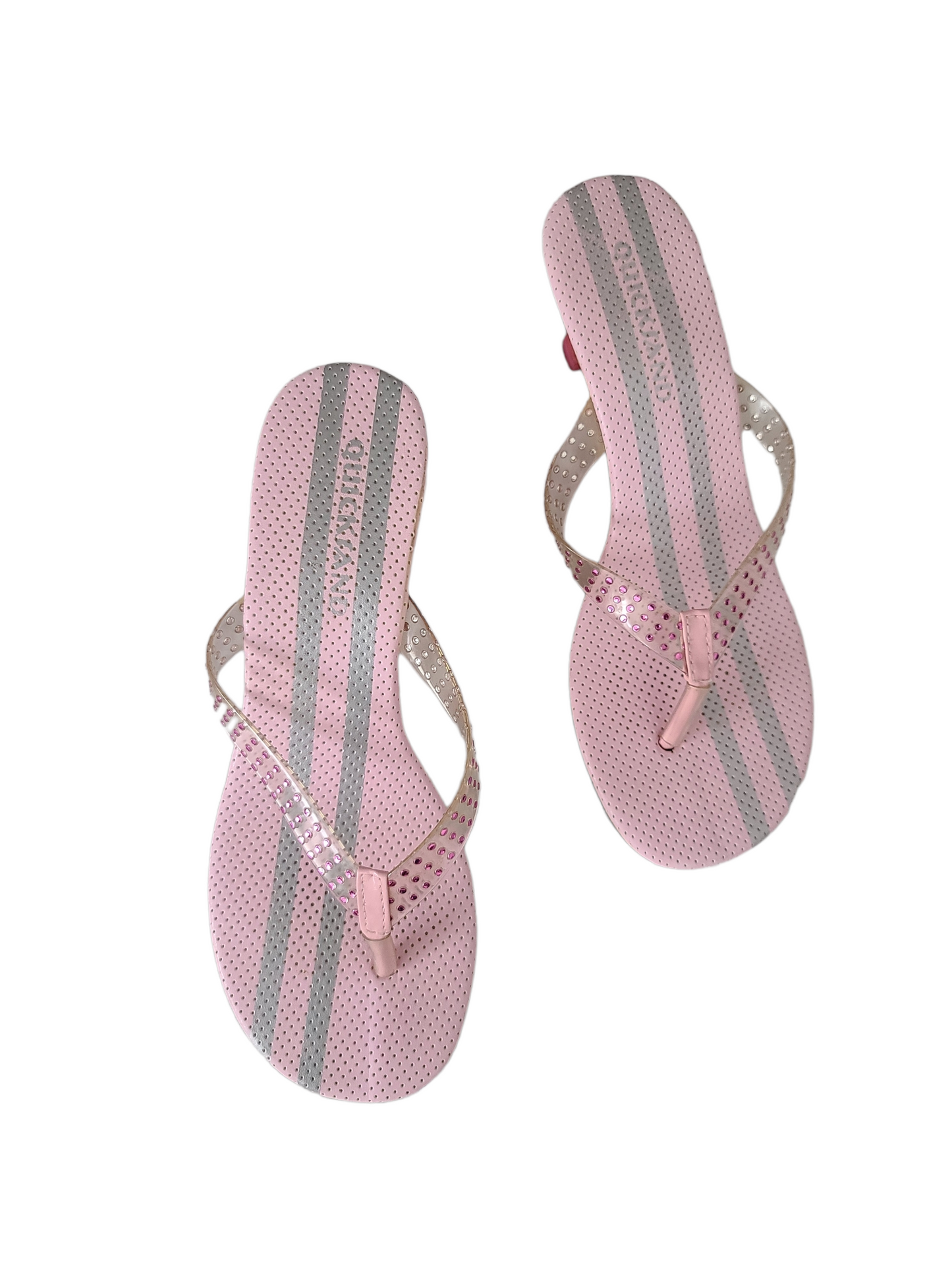 Cybery2k blokette pink heels sandals