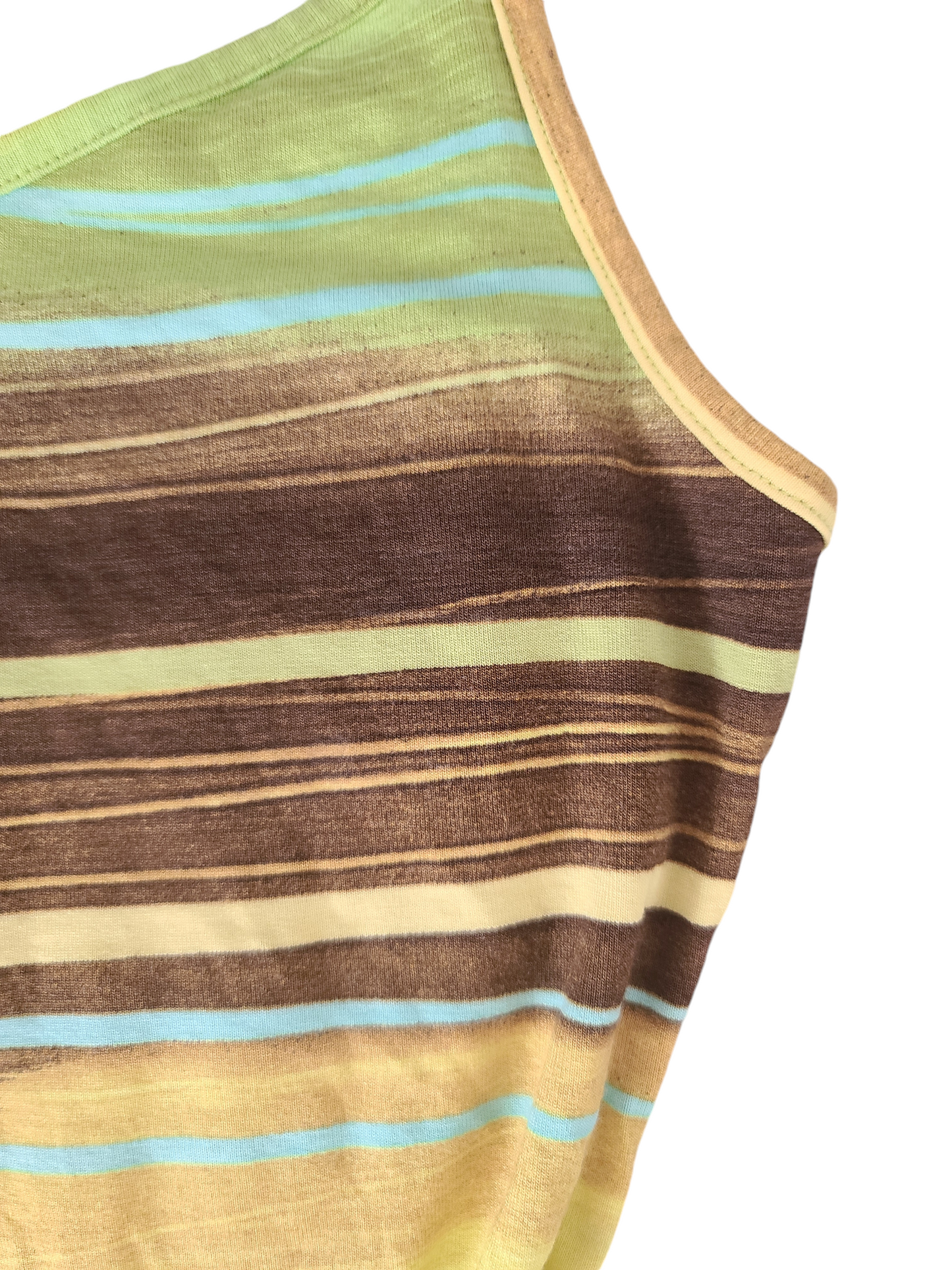 90s vintage stripes tank top