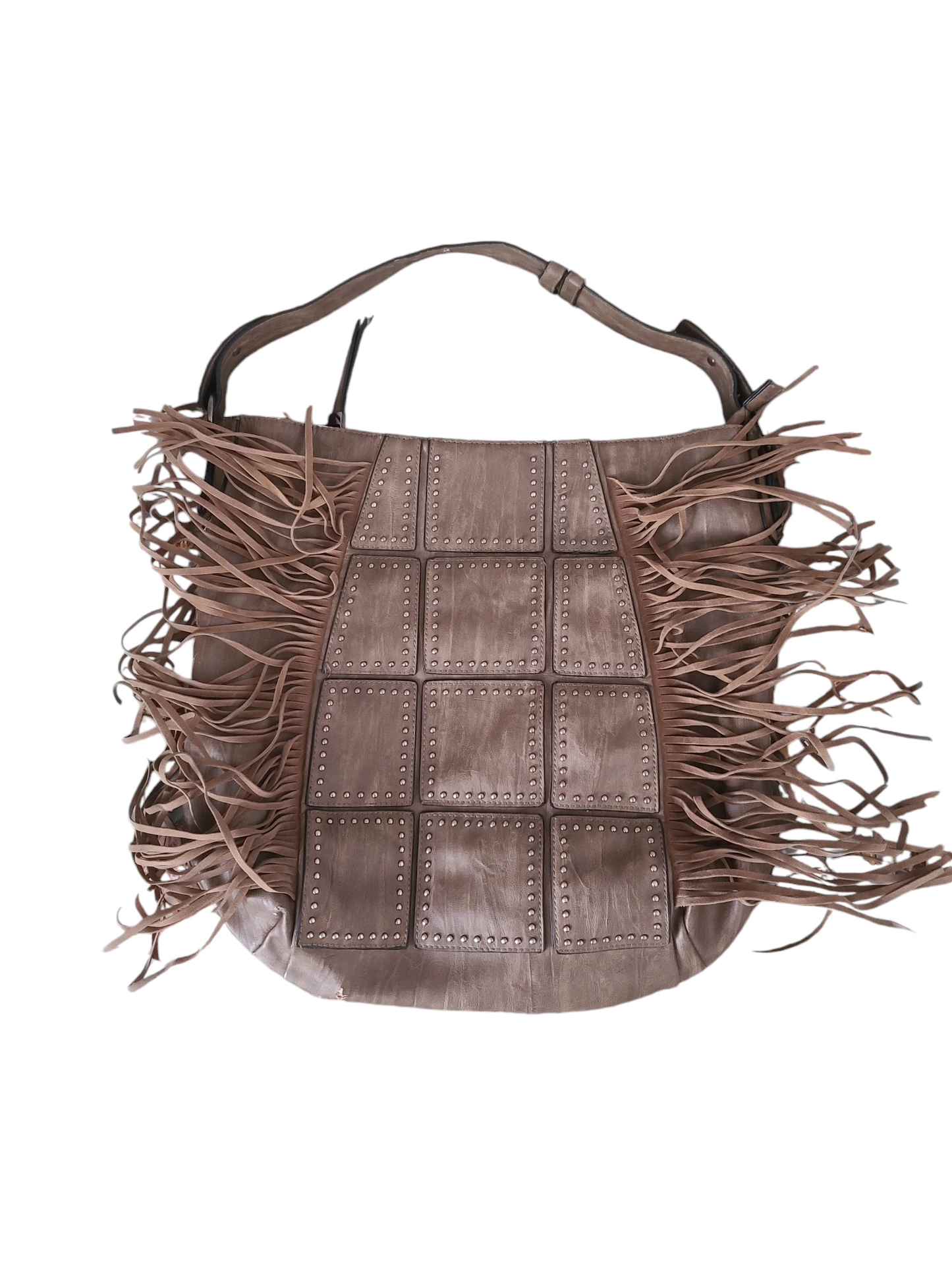 Y2k vintage fringed western bag