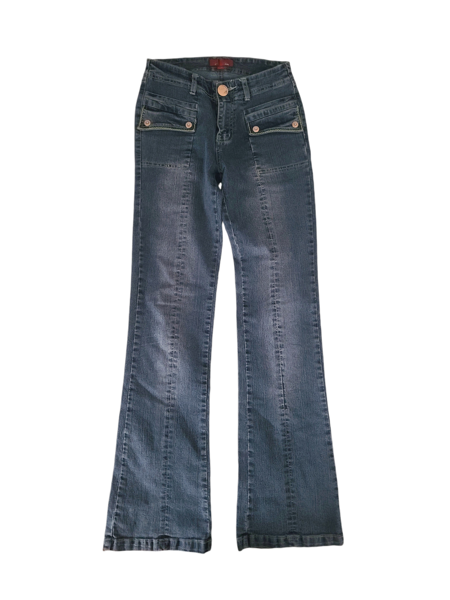 Y2k vintage bootcut denim pants