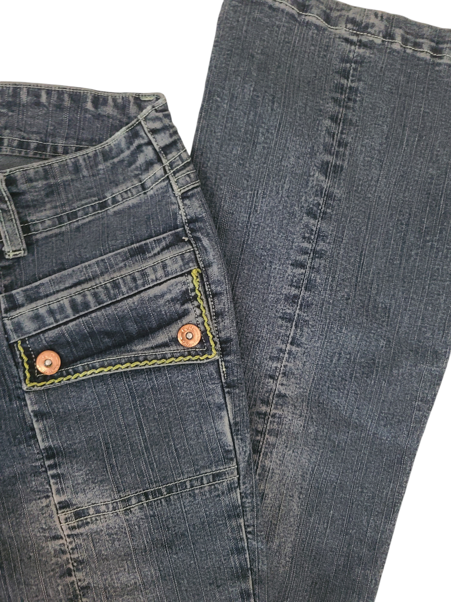 Y2k vintage bootcut denim pants