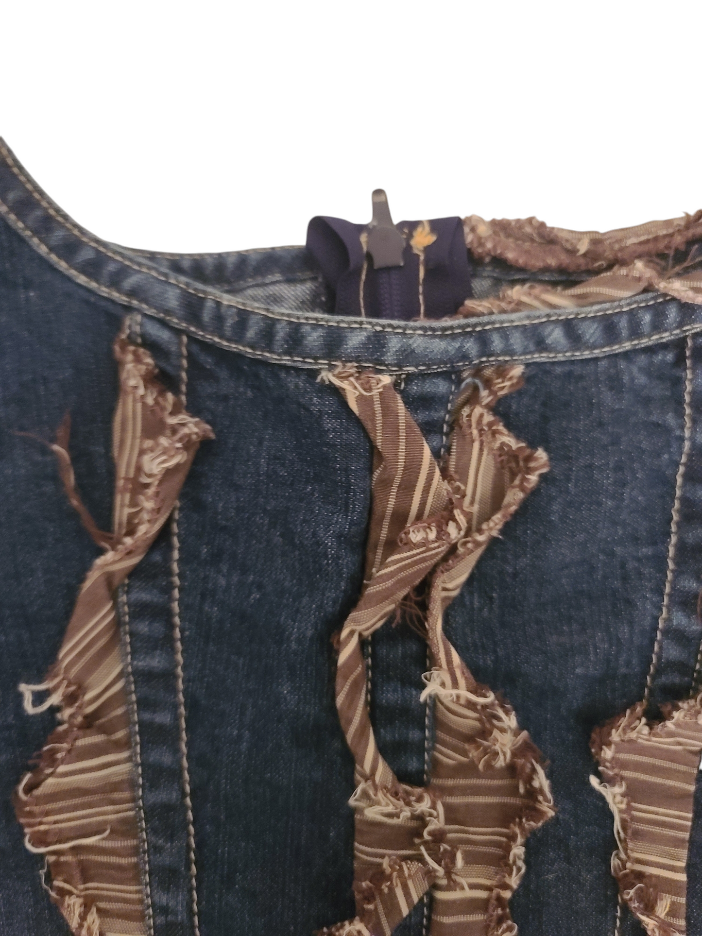 90s vintage fairy denim bustier top - zimfriperie