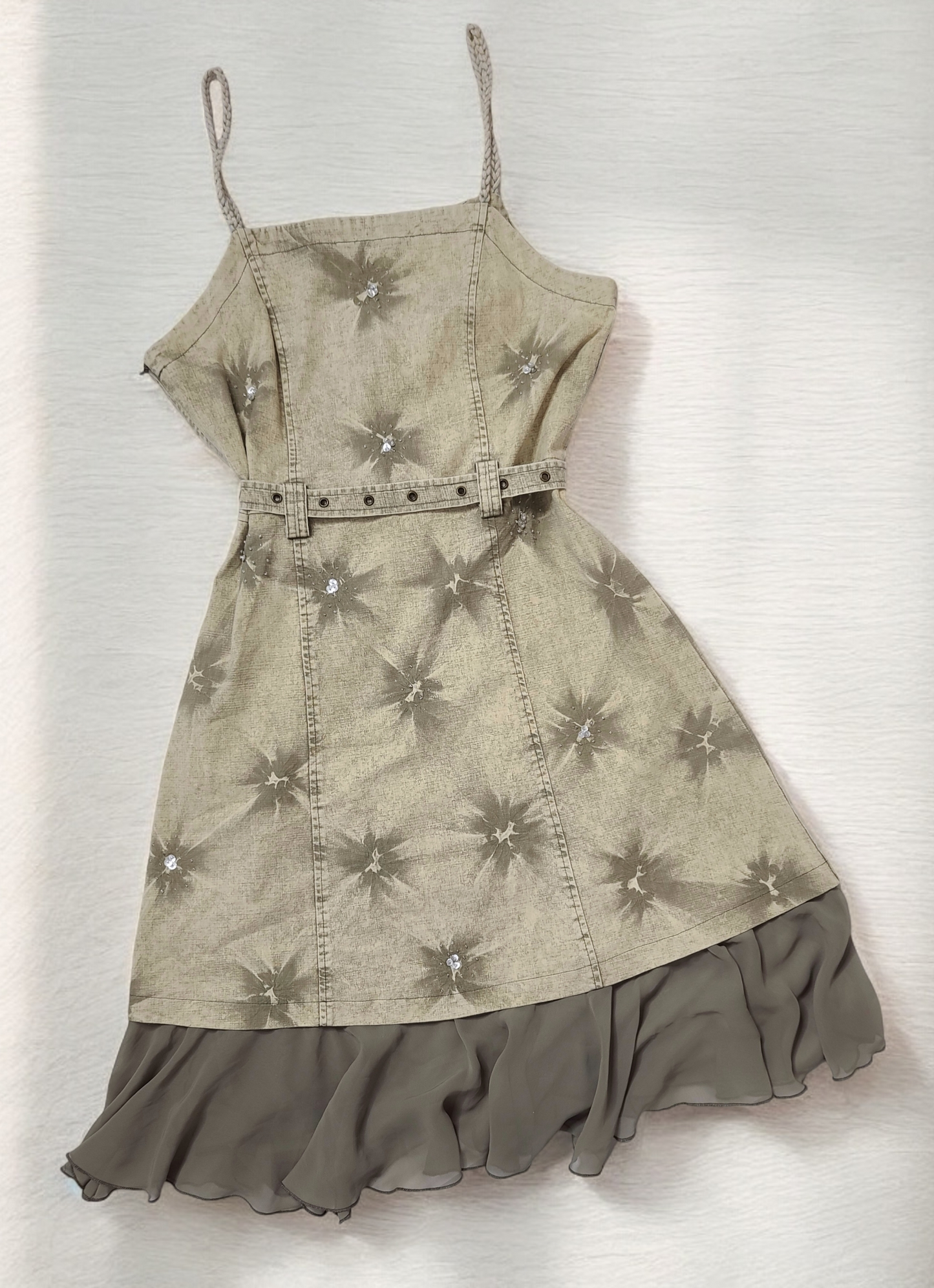 Cybery2k vintage khaki dress