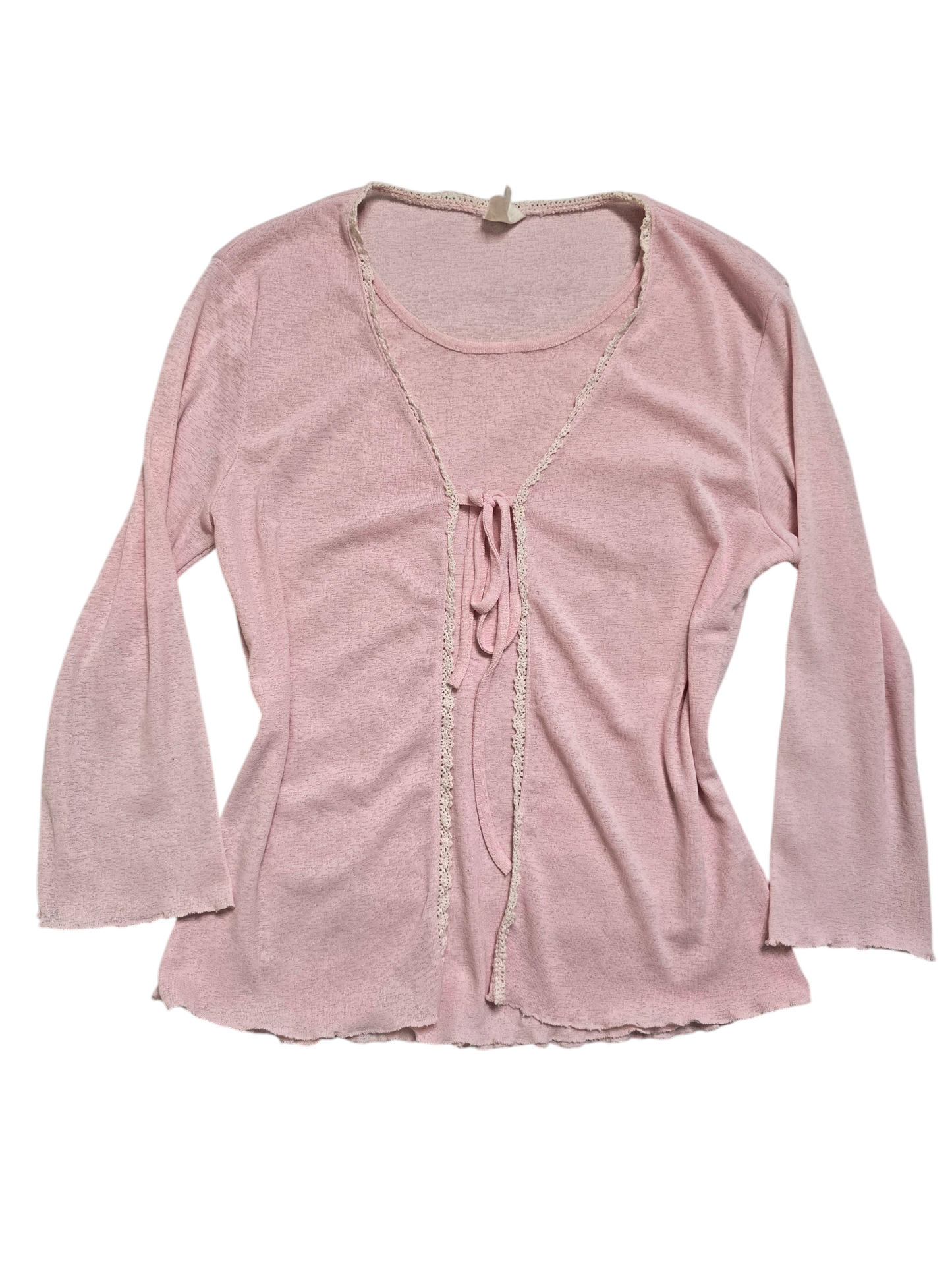 Y2k vintage coquette pink top - zimfriperie