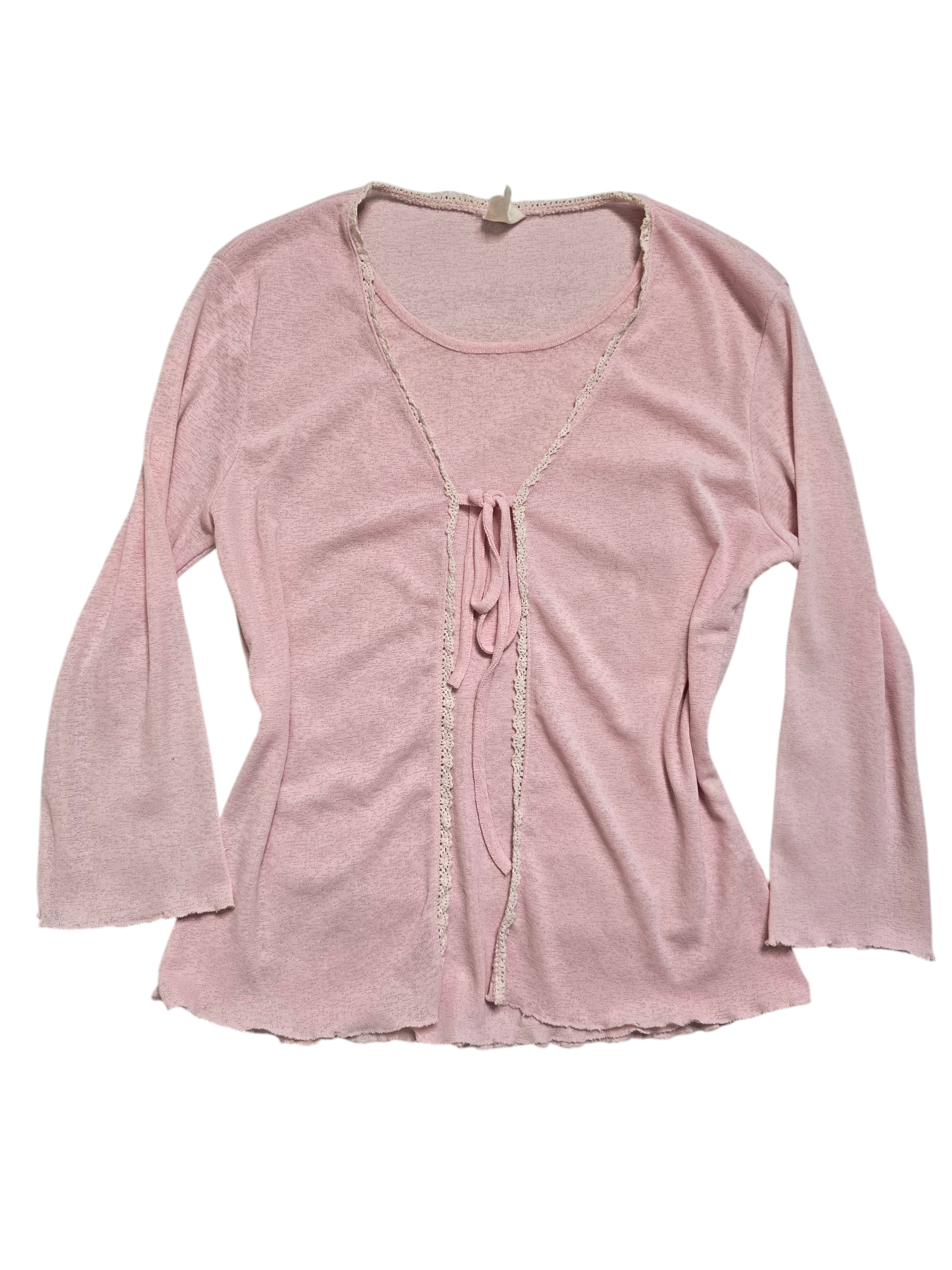 Y2k vintage coquette pink top - zimfriperie