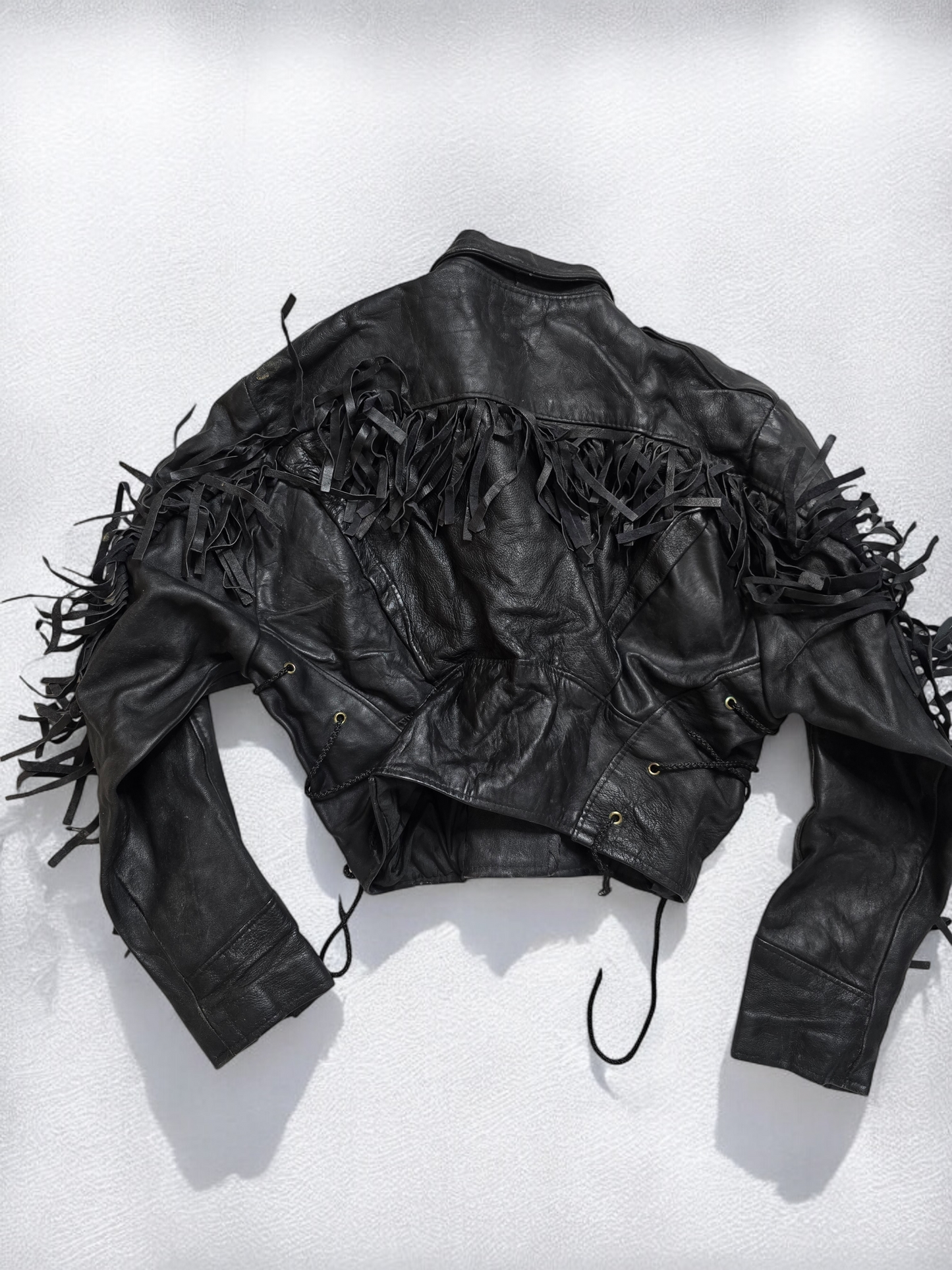 Y2k vintage cowgirl fringes jacket