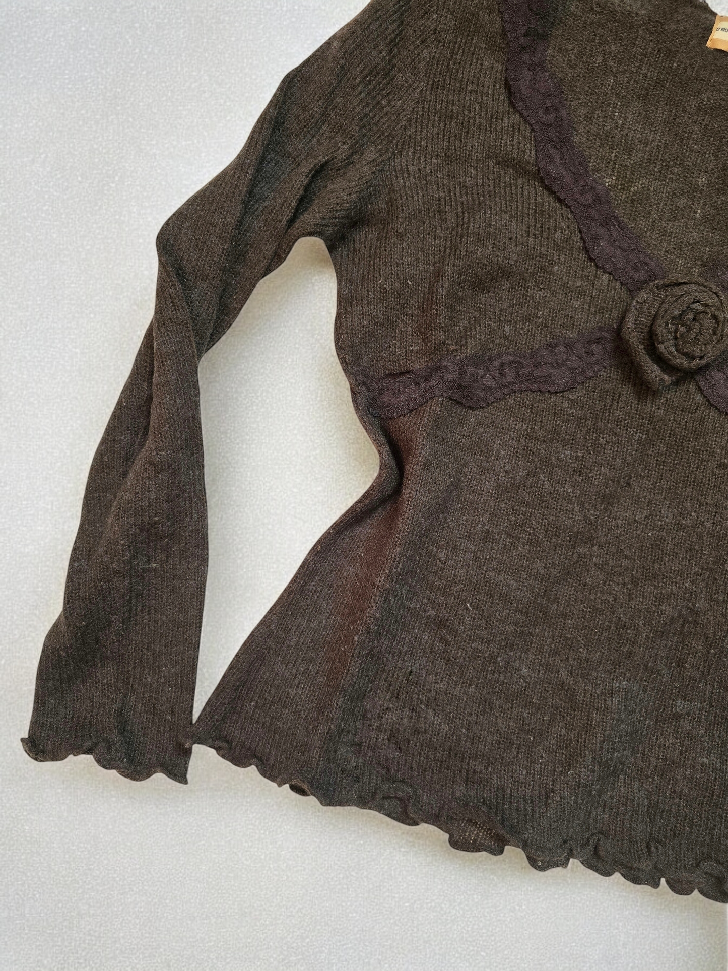 90s vintage flirty downtown sweater