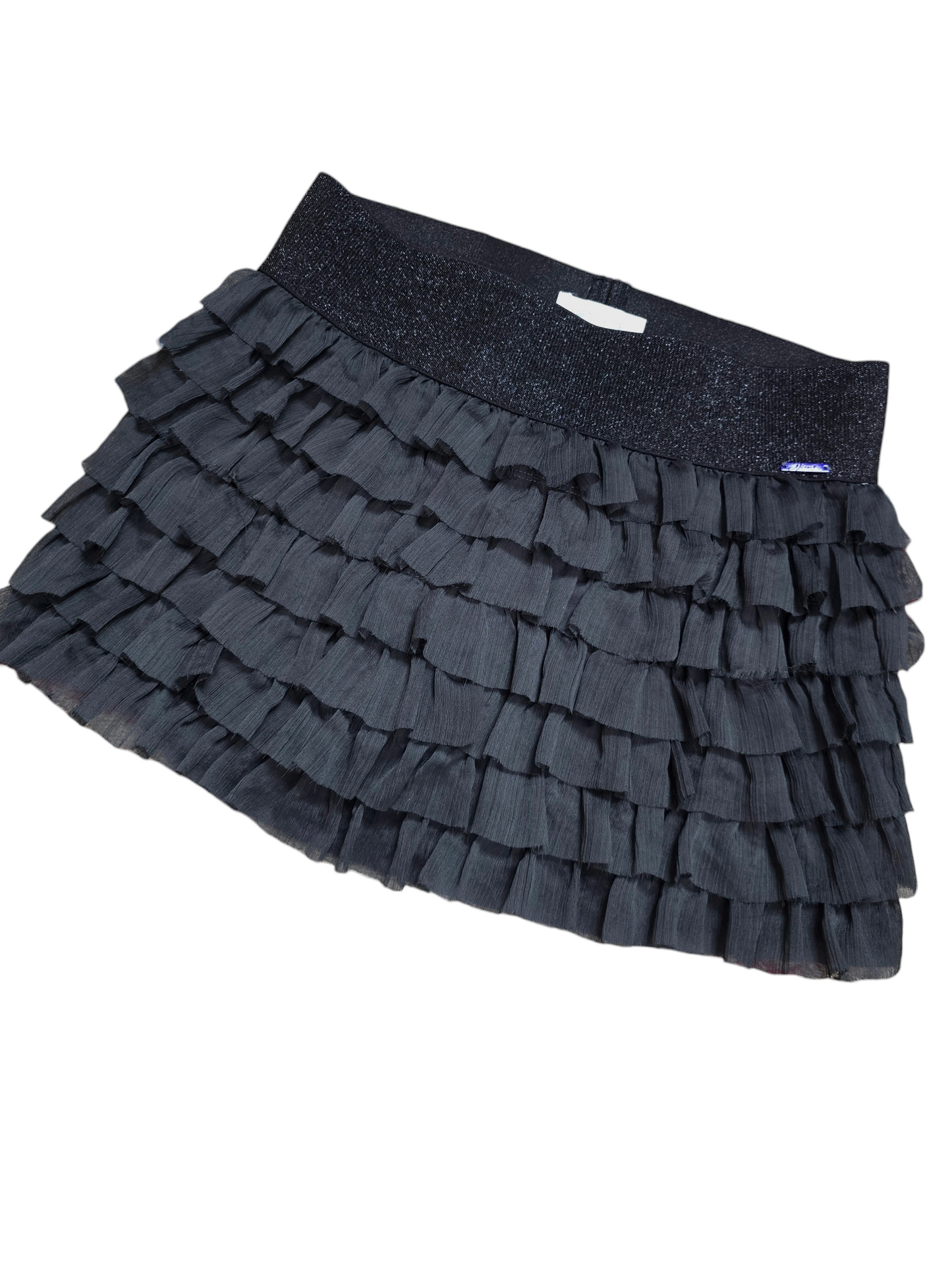 Y2k vintage flirty Diesel ruffled mini skirt