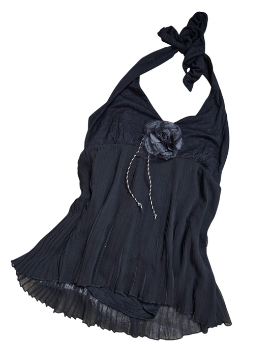 Y2k vintage Morgan de toi coquette backless top - zimfriperie