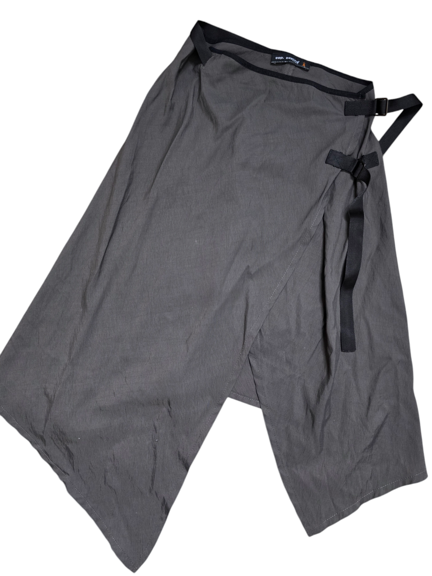 Y2k vintage cop girlfriend archive asymmetric skirt