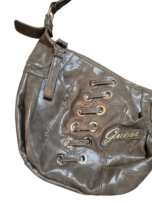 Guess lace up cowgirl shoulder bag