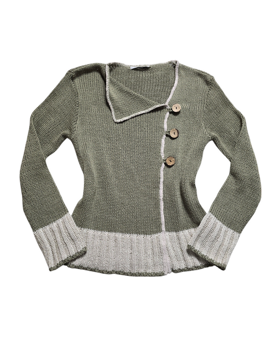 90s vintage downtown asymmetrical sweater