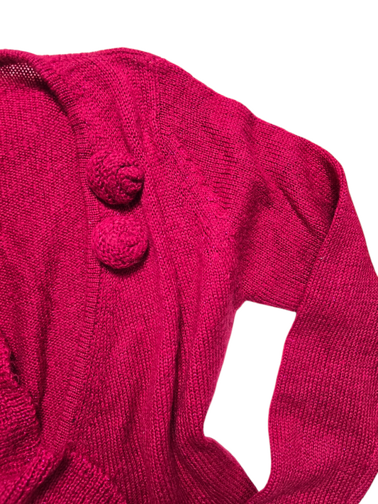Y2k vintage flirty wrap sweater