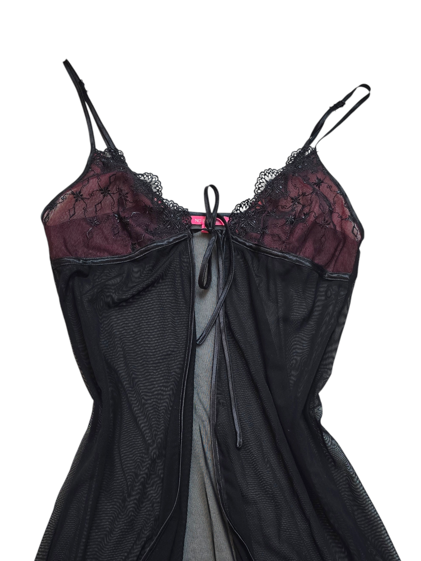 90s vintage coquettish goth top