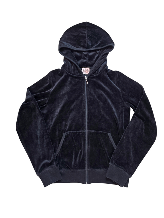 Y2k vintage Juicy couture mcbling velvet sweatshirt