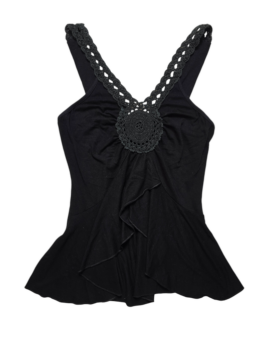 Y2k vintage fairy bohem top