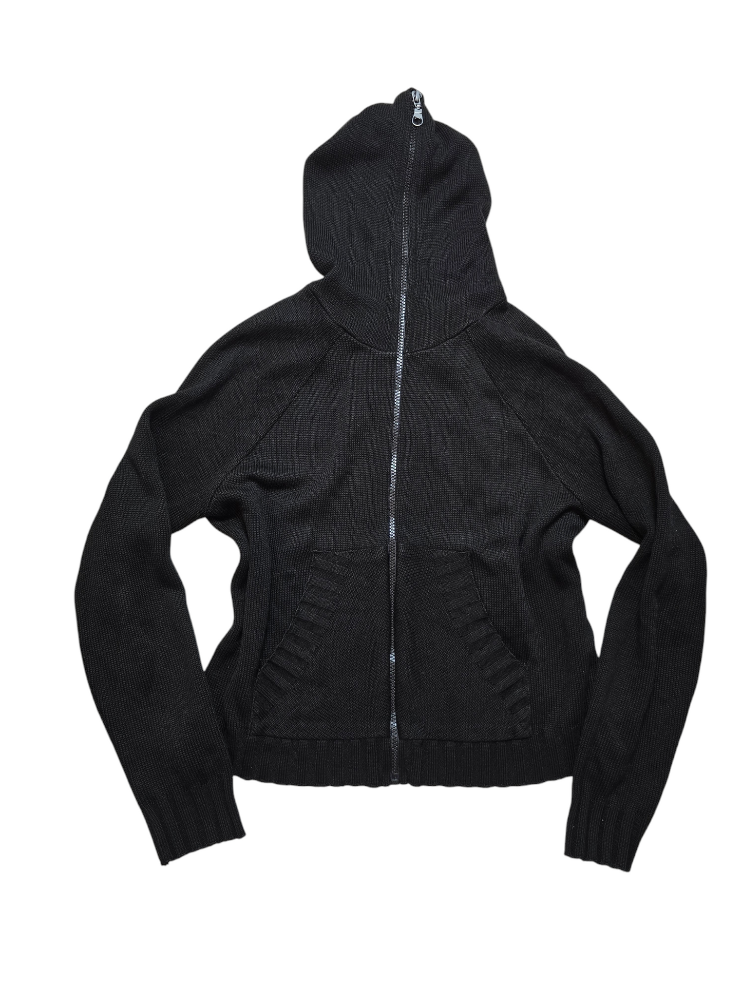Y2k vintage softgrunge zip sweater