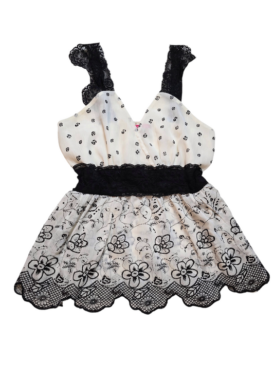 Y2k vintage coquettish fairy top