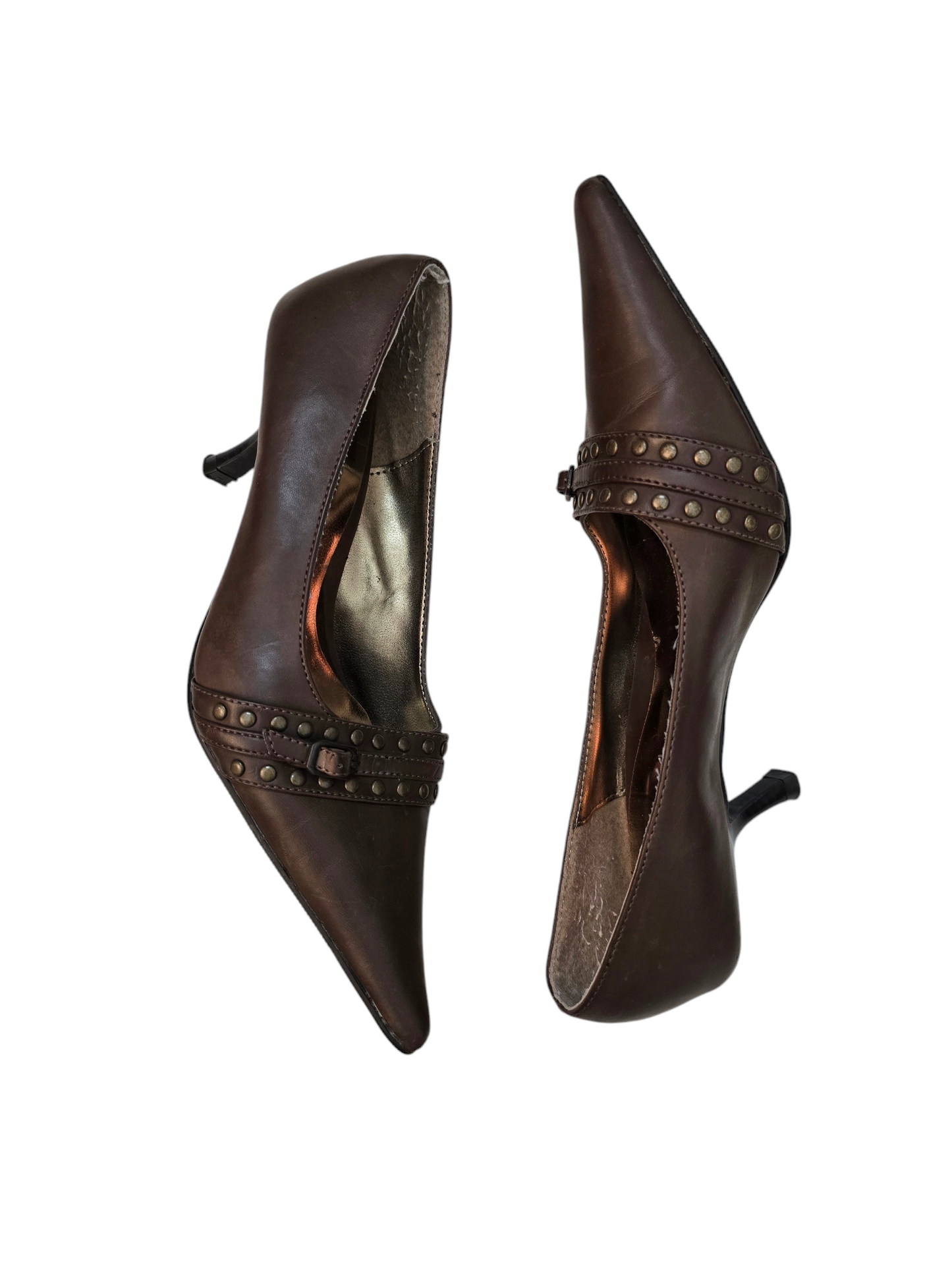 Y2k vintage office siren kitten heels