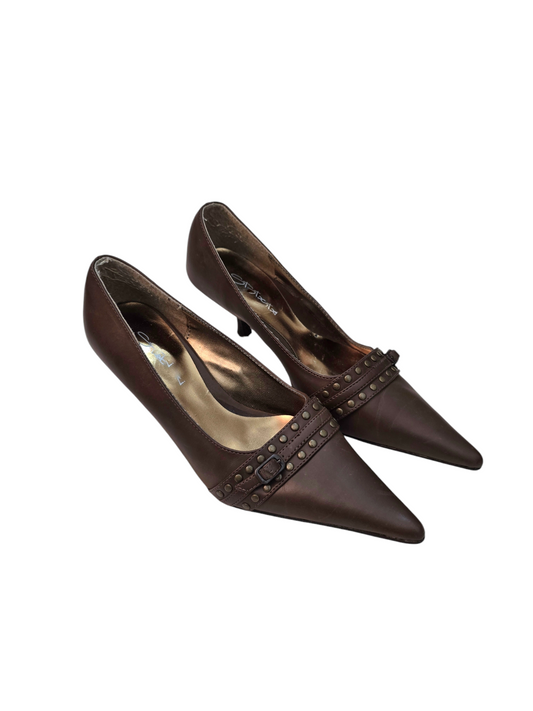 Y2k vintage office siren kitten heels