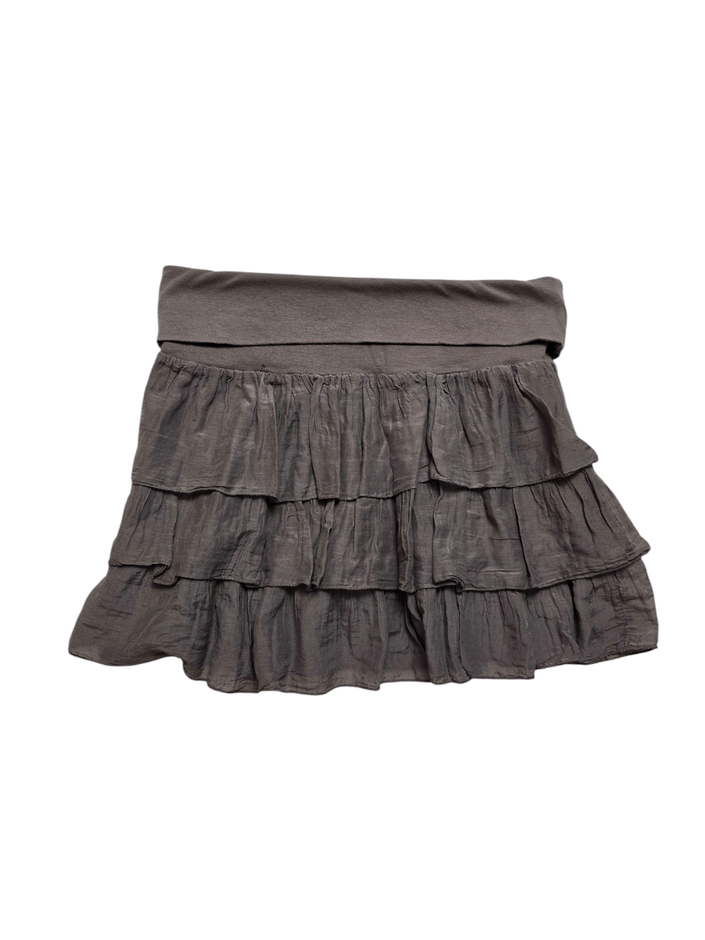 00s vintage ruffled downtown skirt