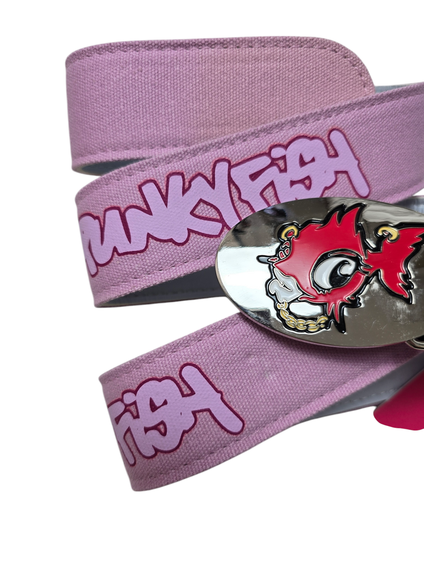Y2k Punkyfish vintage archive pink belt