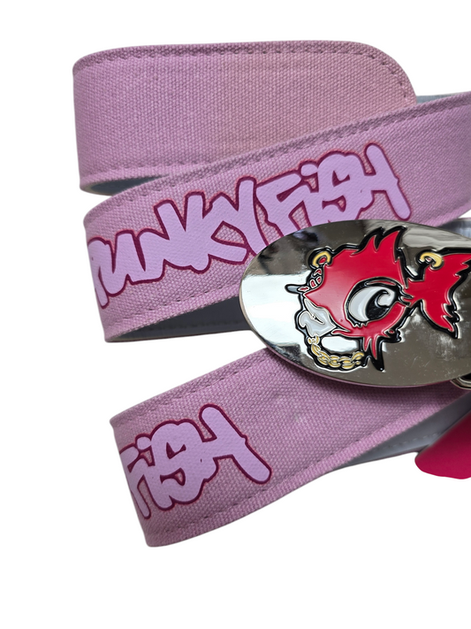 Y2k Punkyfish vintage archive pink belt