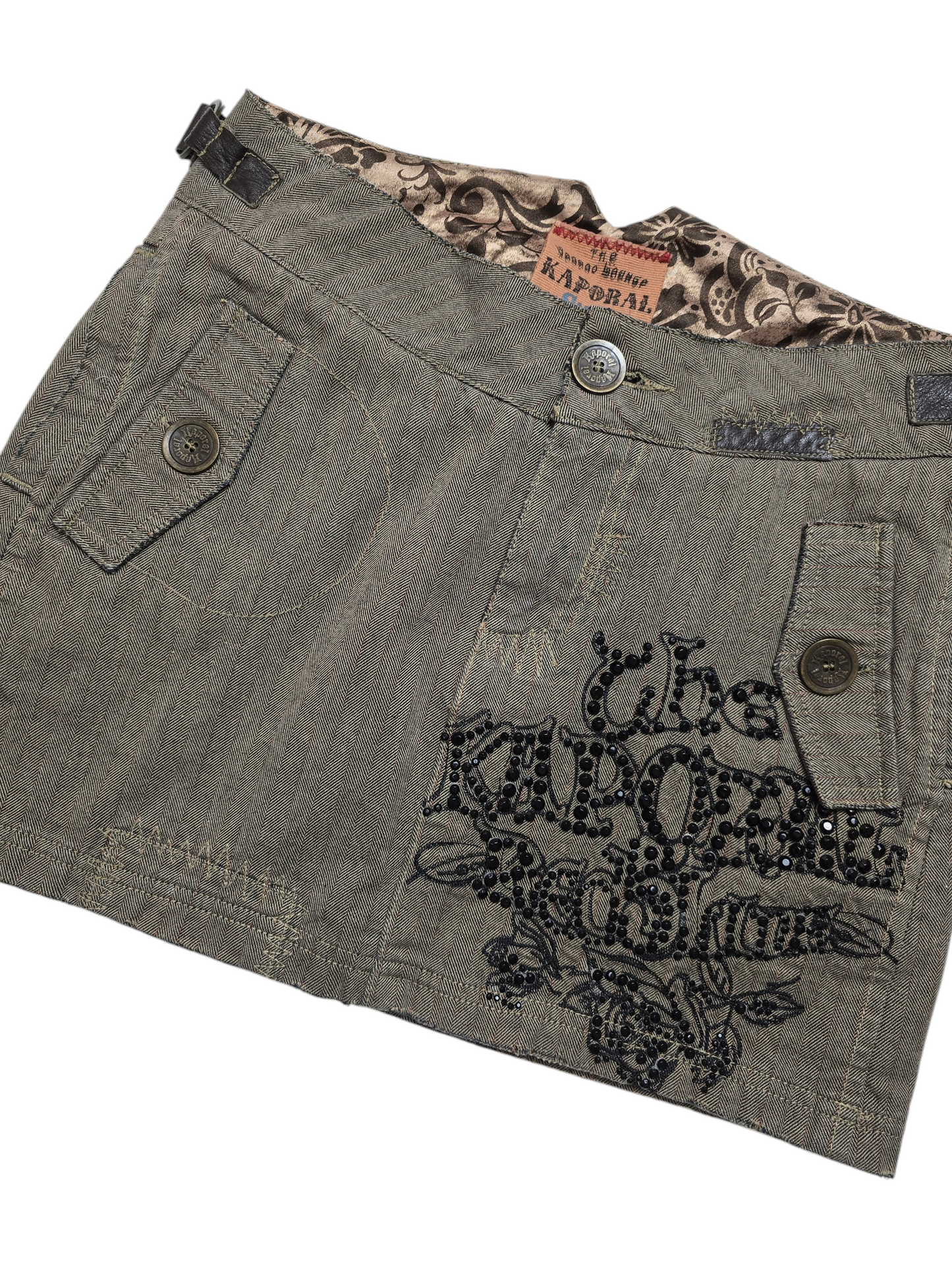 Y2k vintage softgrunge plaid skirt