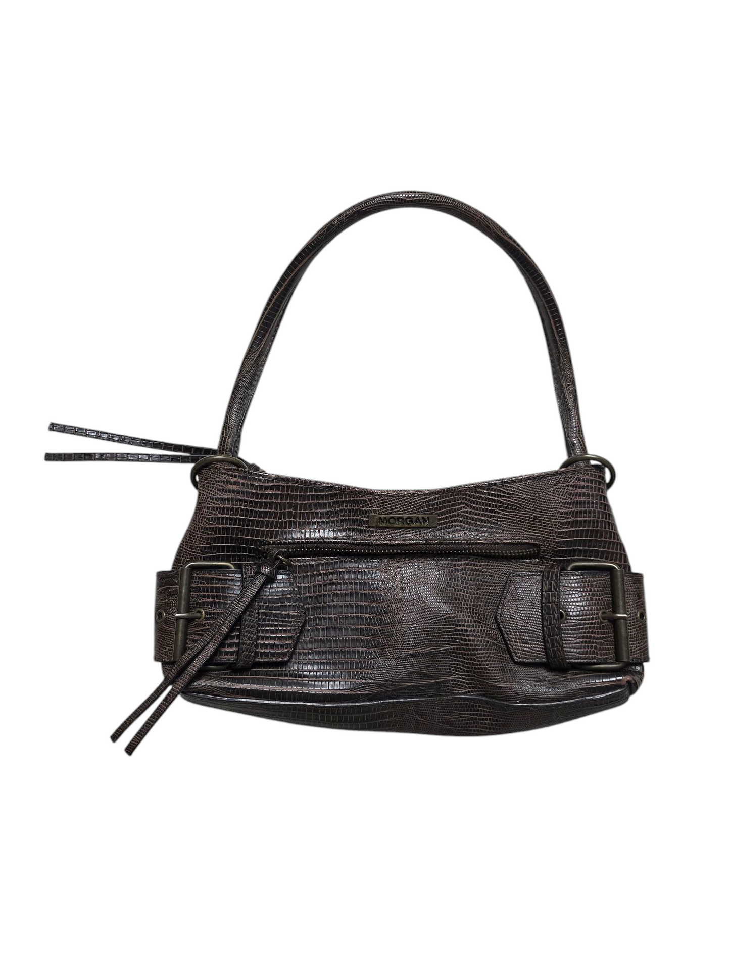 90s vintage Morgan de toi boho grunge baguette bag