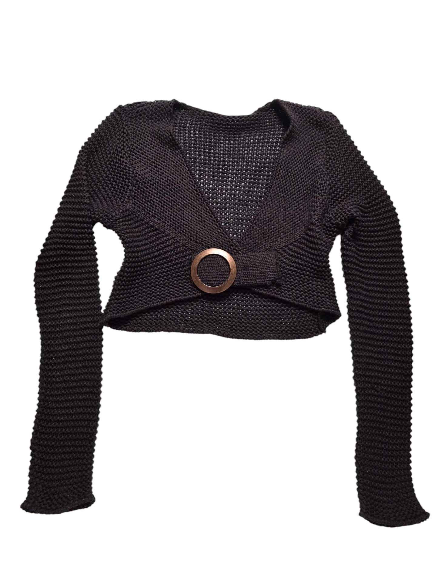 Y2k vintage bohemian bolero sweater