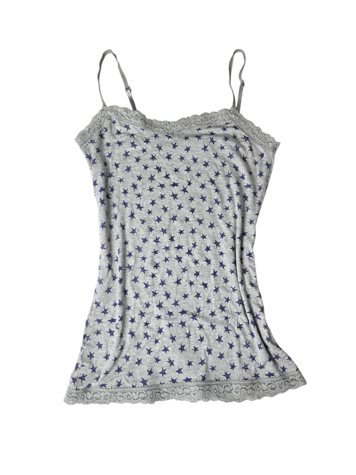 Y2k vintage flirty softgrunge stars top