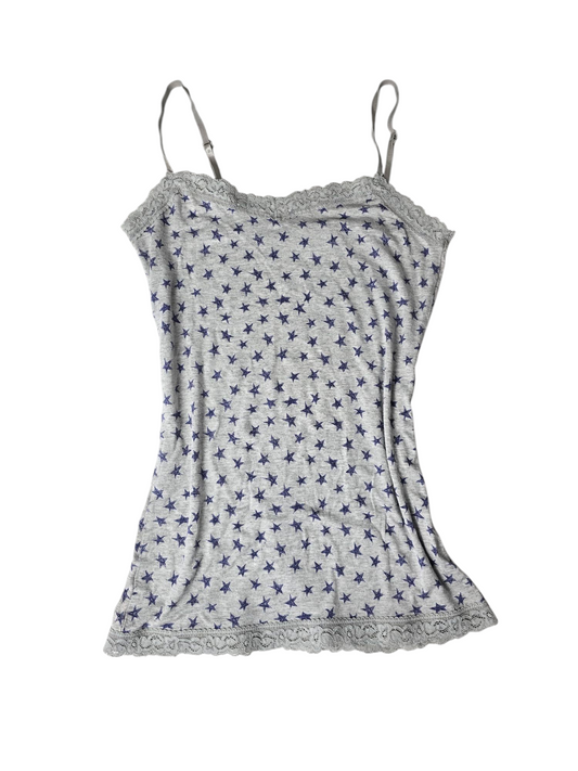 Y2k vintage flirty softgrunge stars top