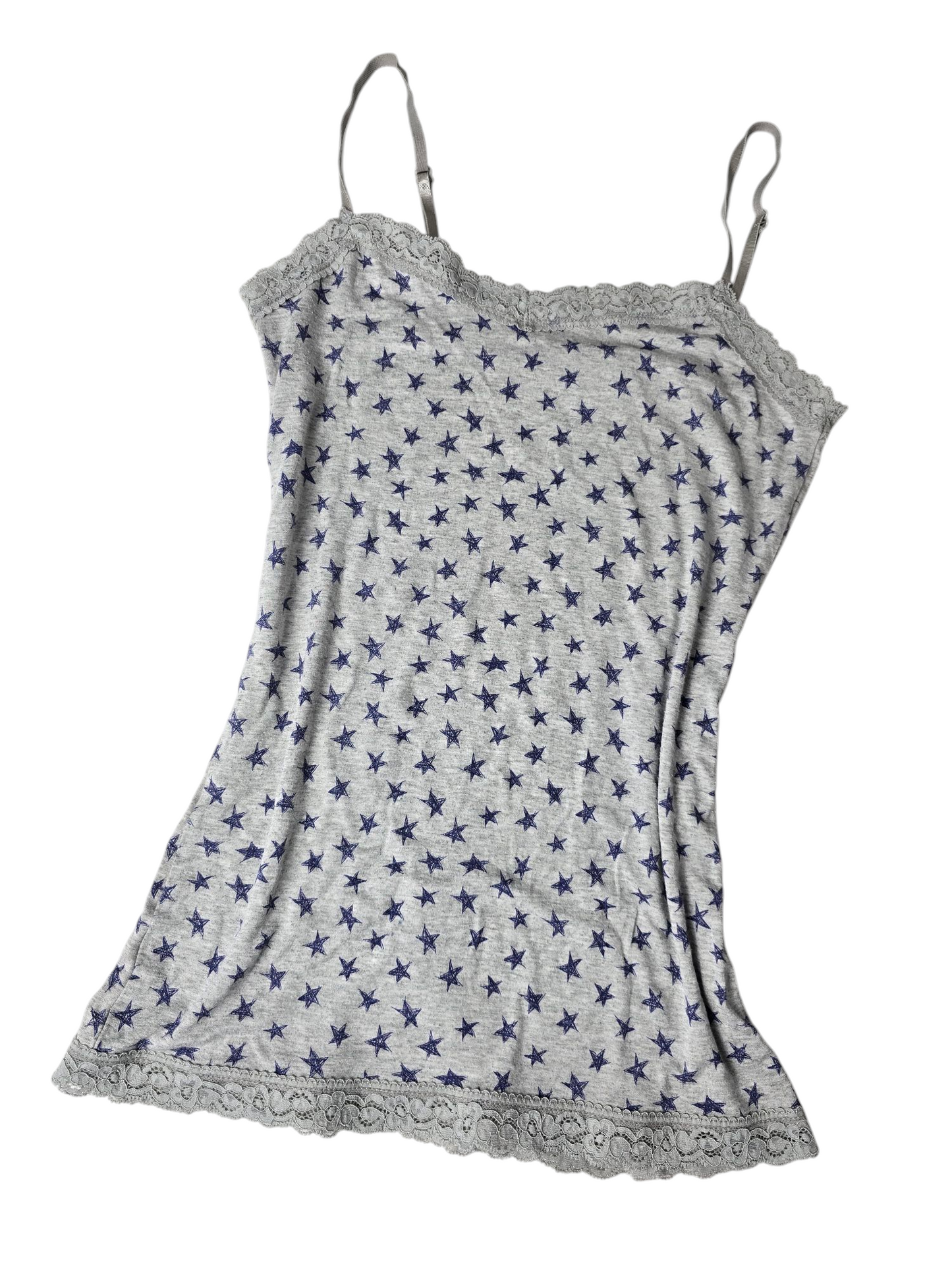 Y2k vintage flirty softgrunge stars top