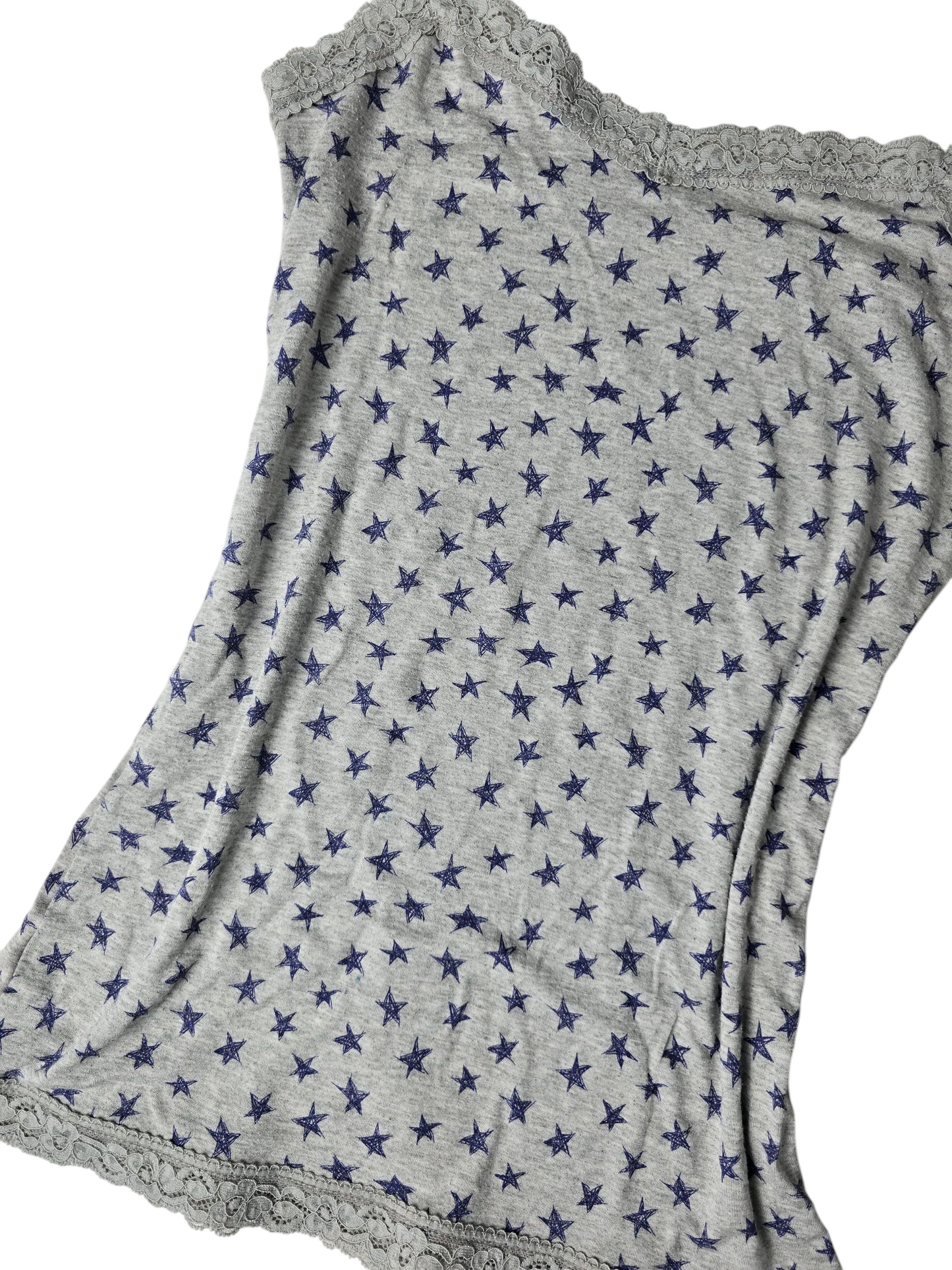 Y2k vintage flirty softgrunge stars top