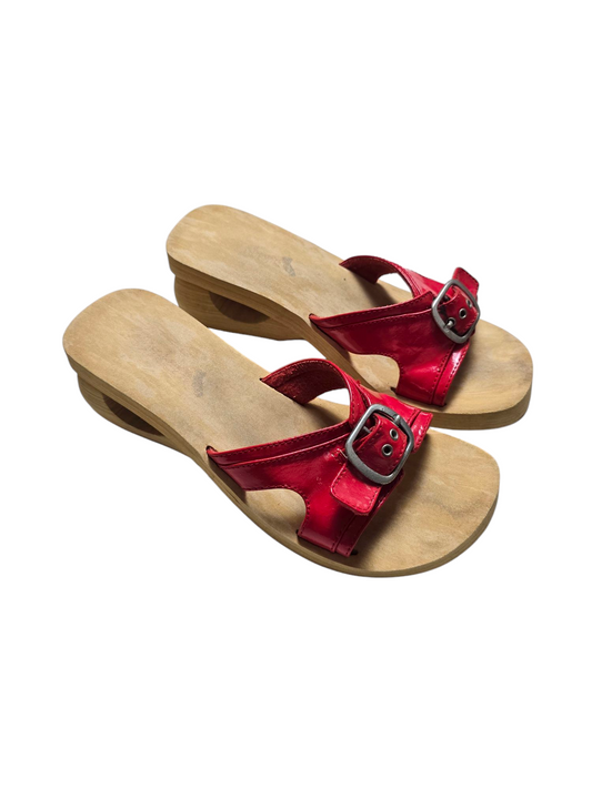 90s vintage platform beachwear sandals