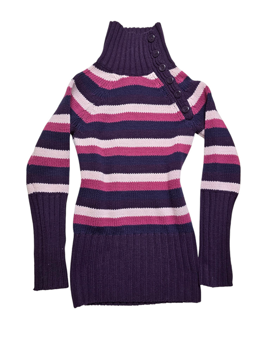 90s vintage downtown colorfull striped sweater