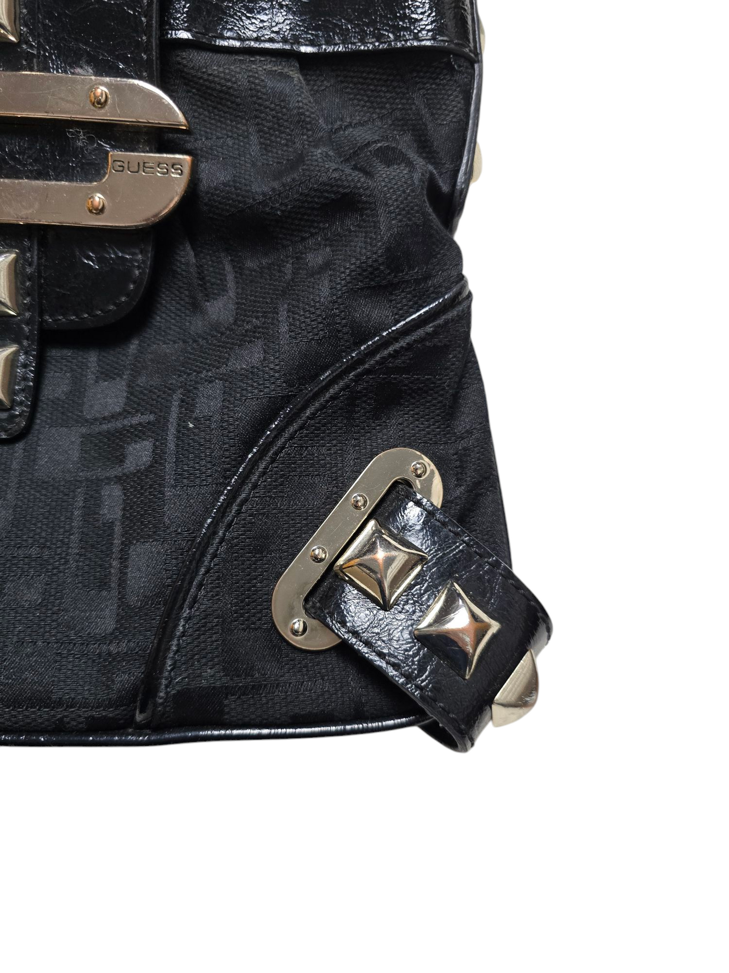 Y2k vintage Guess studded mcbling bag