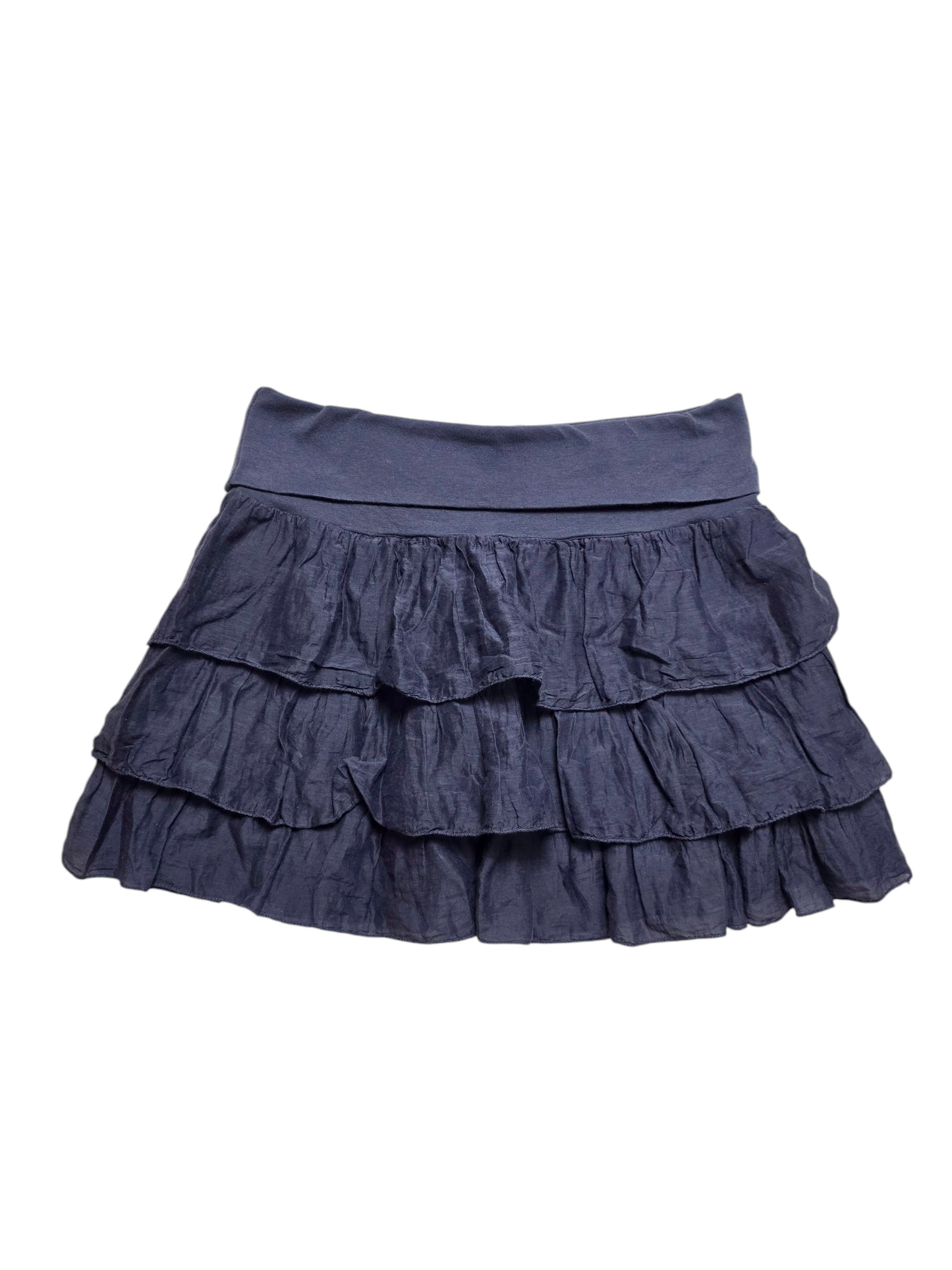 00s vintage ruffled downtown skirt