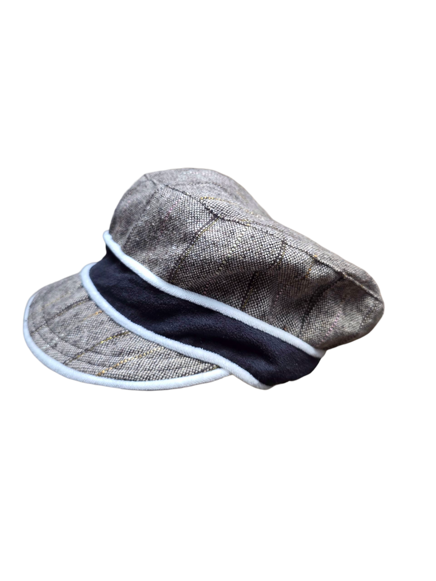 00s vintage softgrunge striped cap