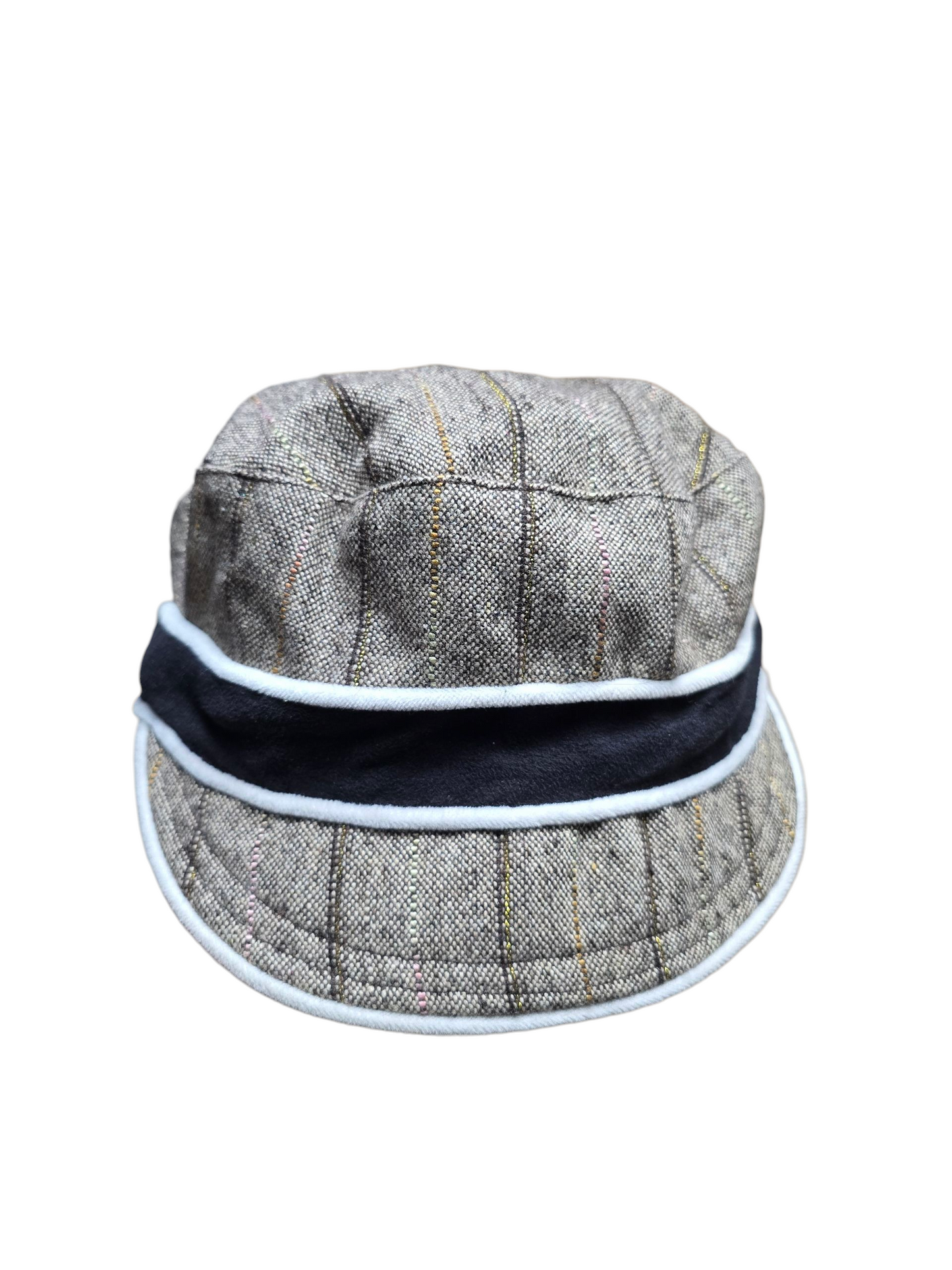 00s vintage softgrunge striped cap