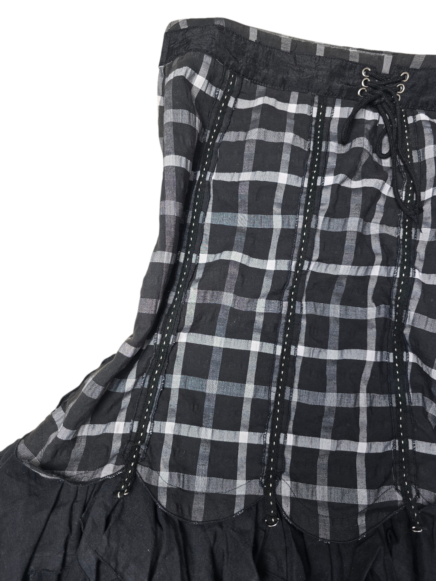 00s mallgoth plaid skirt - zimfriperie