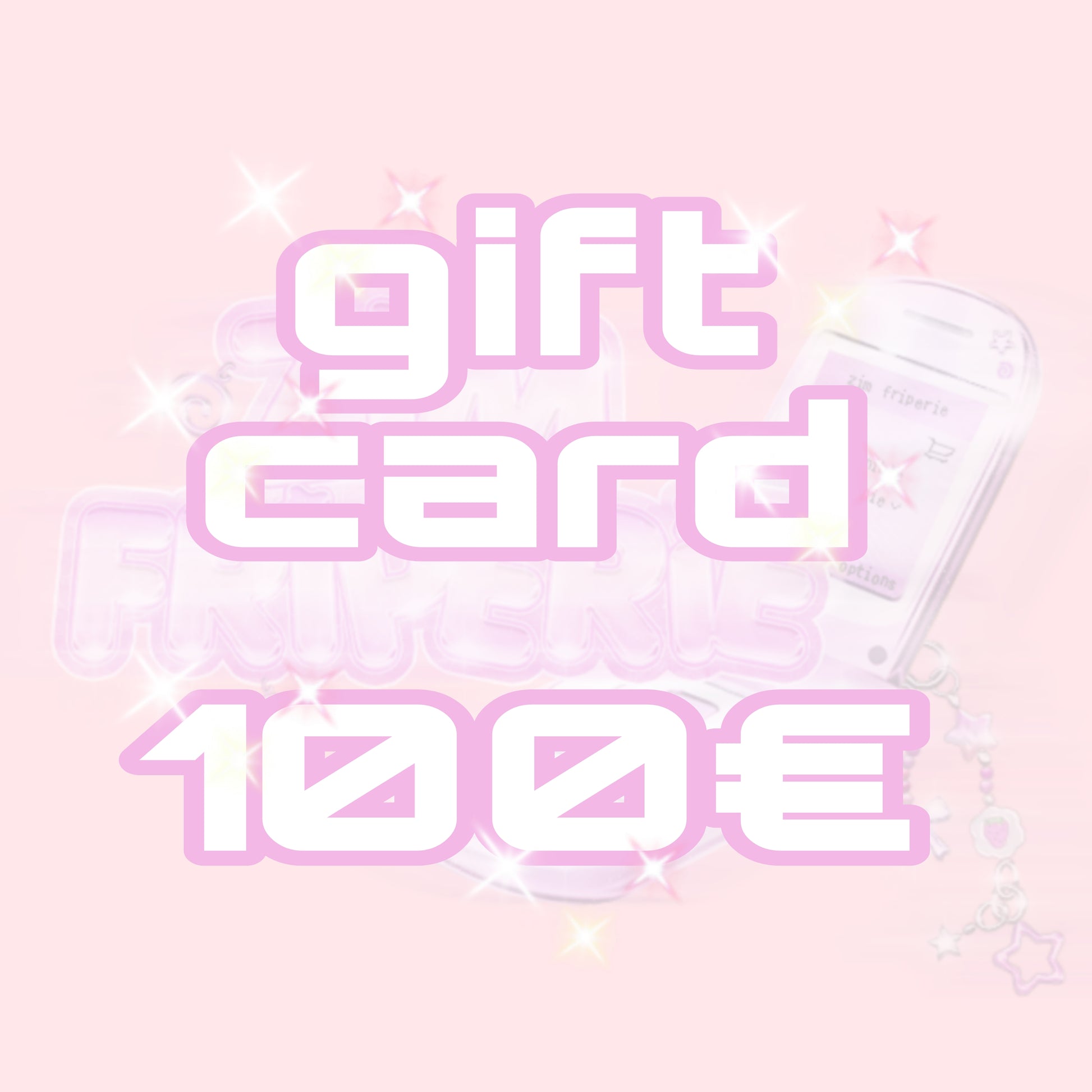 Carte cadeau - zimfriperie