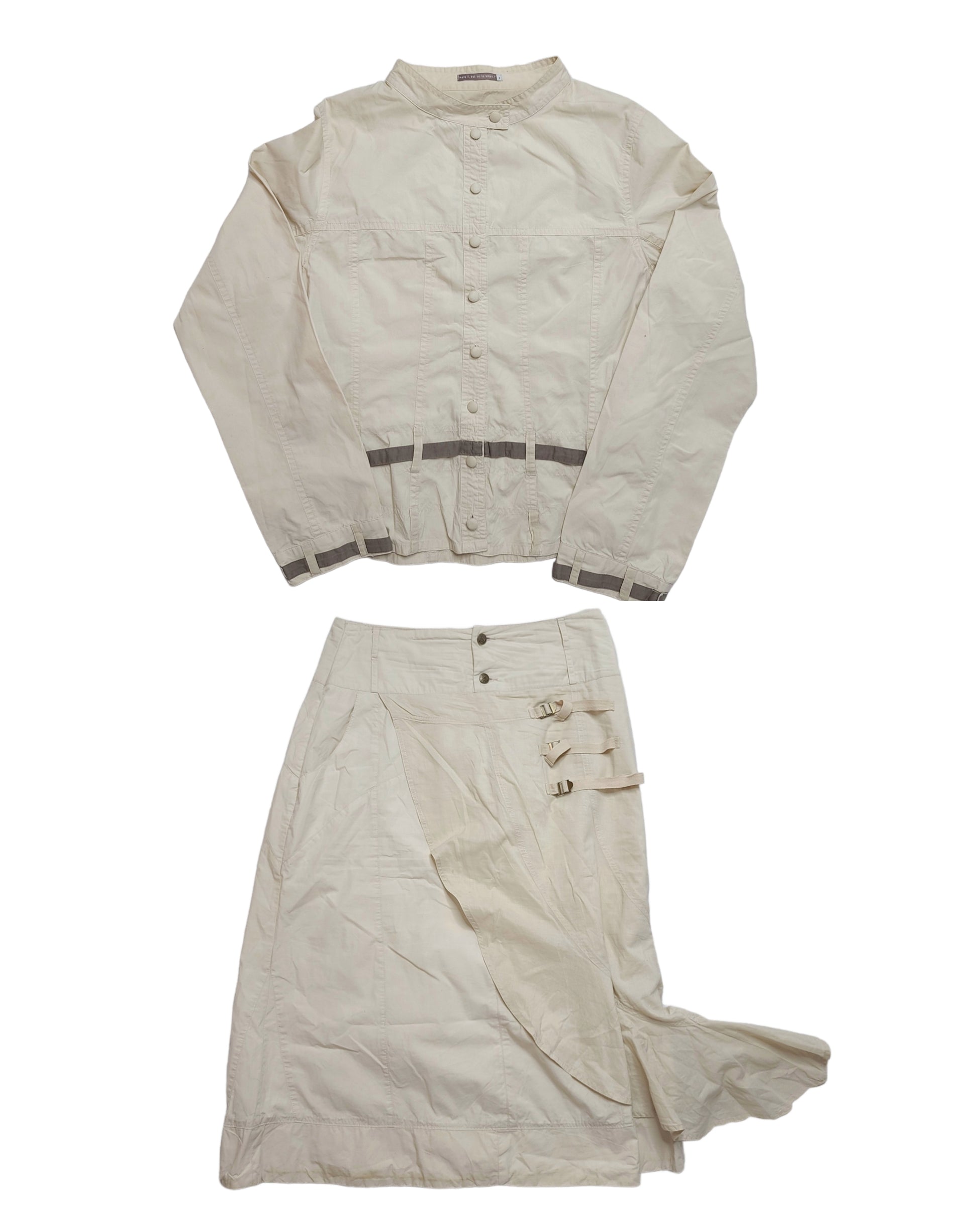 Ensemble subversive basics gorpcore harajuku cargo multipoches utility archive fashion post apo dystopian neutral style