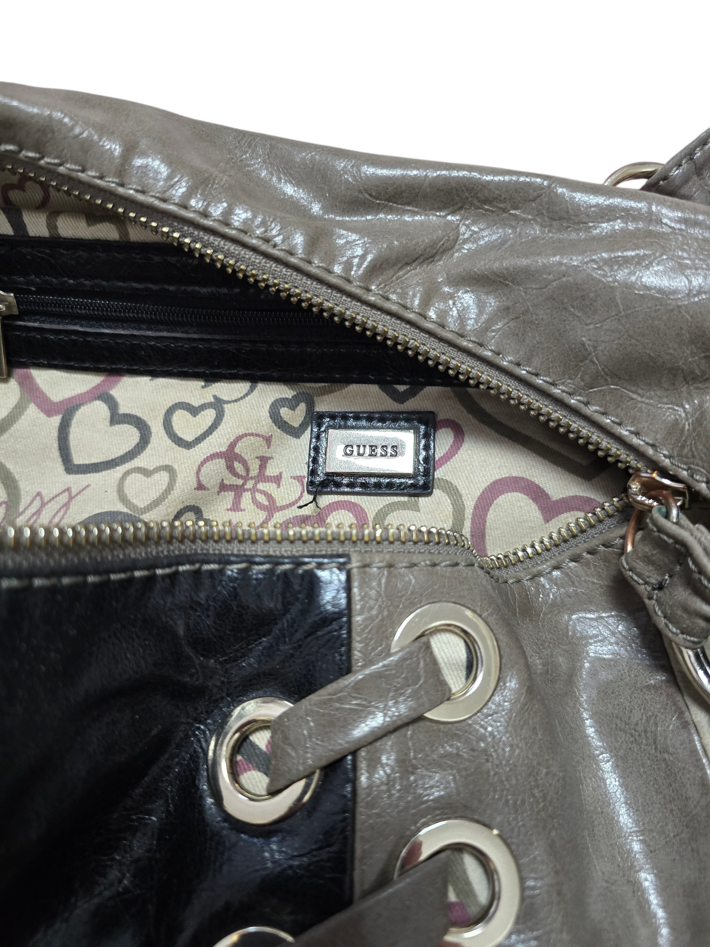 Guess lace up cowgirl shoulder bag - zimfriperie